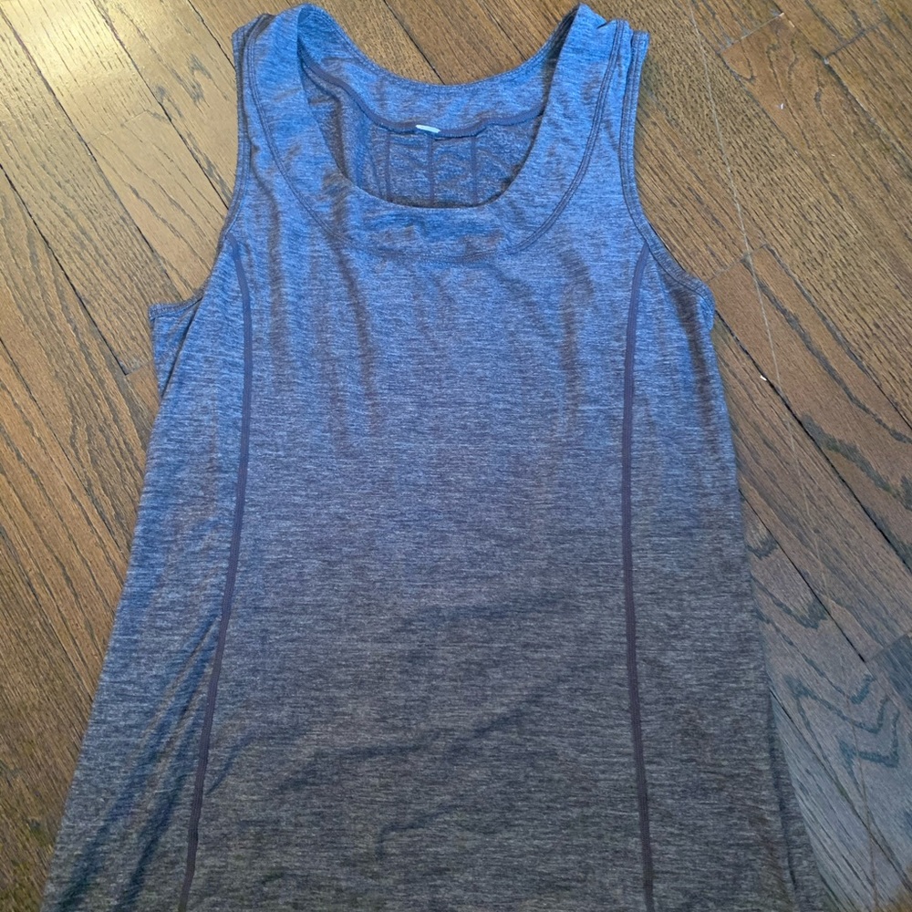 Grey Lululemon Workout Tank